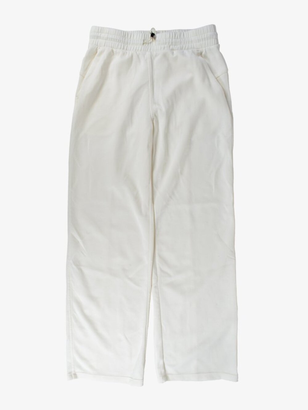 Ododos Straight-leg Casual Pants, Cream, XS